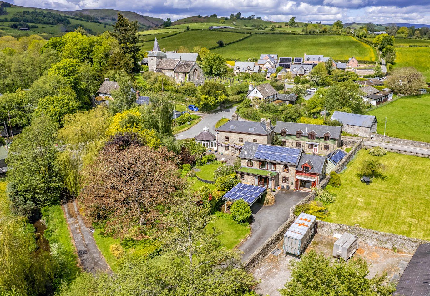 The Courtyard Barns property